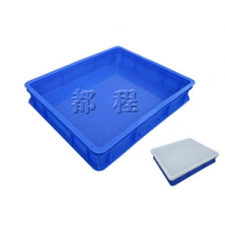 X286塑料周轉(zhuǎn)箱（箱蓋可選，可帶眼）